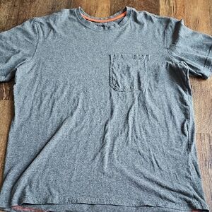 Hawx Work Wear Men's L Gray Short-sleeved T-shirt With Pocket